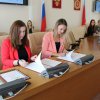 Подписание соглашения о сотрудничестве между Молодежным советом Профобъединения и Молодежной Думой при ЗС ВО